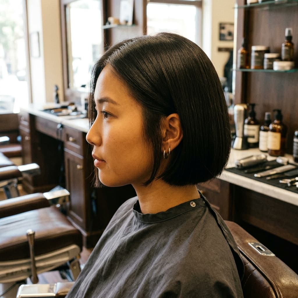 bob-cut reference