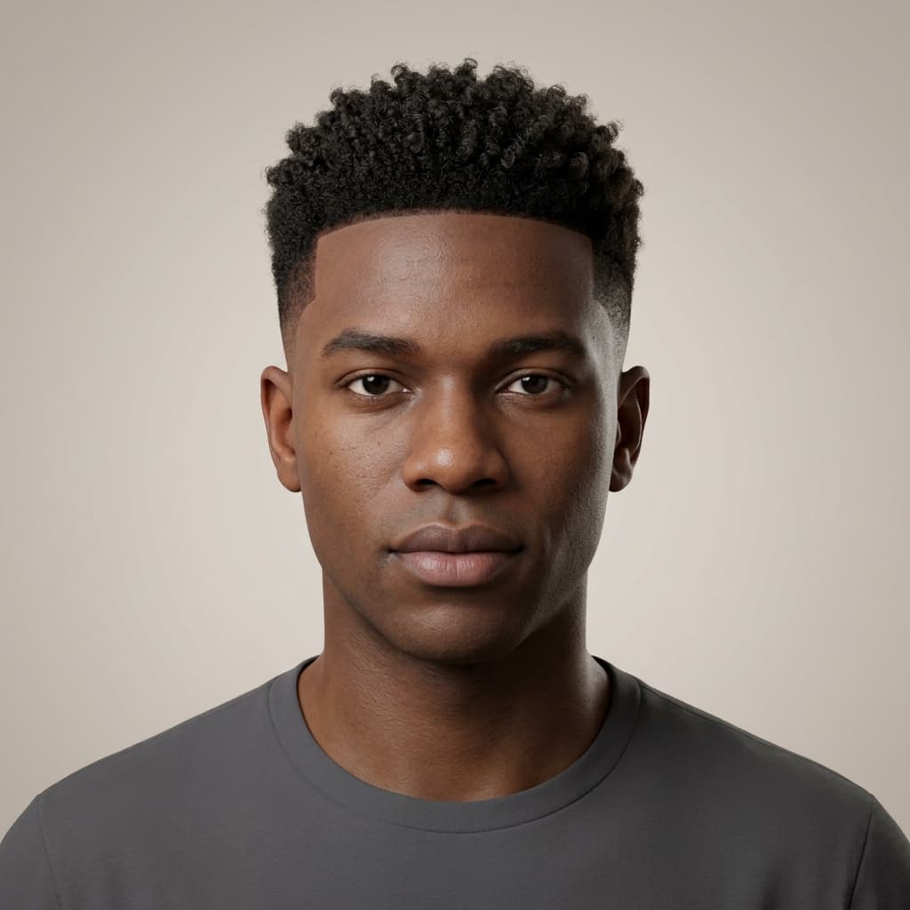 Crop Fade - Deep · Coily reference