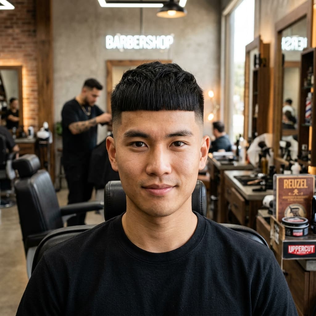 Edgar Cut - Medium · Straight Thick reference
