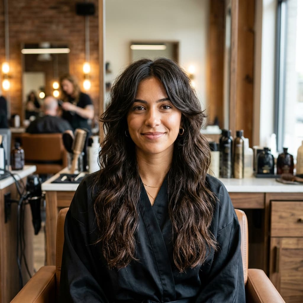 Jellyfish Cut - Tan · Wavy reference
