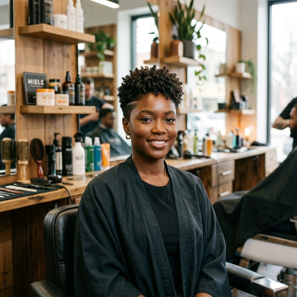 Pixie Cut - Deep · Coily reference